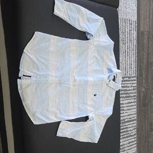 U.S. Polo Assn. Light Blue Striped Shirt